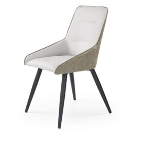 Jídelní židle K243 světle šedá / beton Halmar