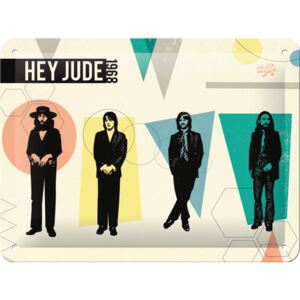 Nostalgic Art Plechová cedule: The Beatles (Hey Jude) - 15x20 cm