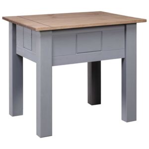 Noční stolek šedý 50,5 x 50,5 x 52,5 cm borovice řada Panama
