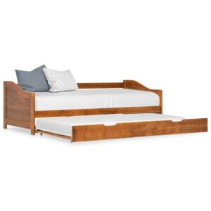 Rám vysouvací postele/pohovky medově hnědý borovice 90 x 200 cm