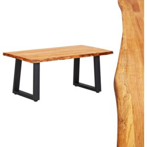 Konferenční stolek 100 x 60 x 45 cm masivní dubové dřevo