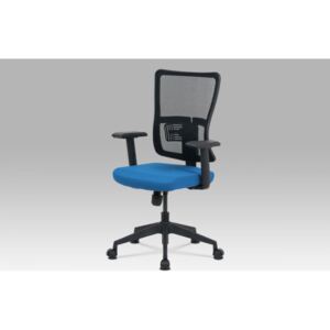 Kancelářská židle KA-M02 BLUE modrá / černá Autronic