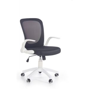 Kancelářská židle HOUSE bílá / černá Halmar
