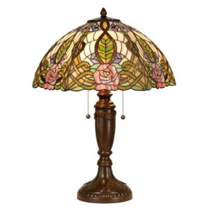 Stolní lampa Tiffany Rose