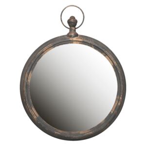 Kulaté retro zrcadlo - 62*6*78 cm