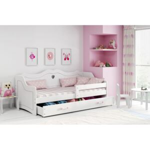 Dětská postel s úložným prostorem bez matrace 80x160 LARISA