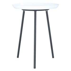 Kulatý kovový odkládací stolek - Ø 38*50 cm
