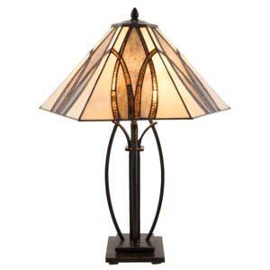 Stolní lampa Tiffany Sinus - 51*44*66 cm