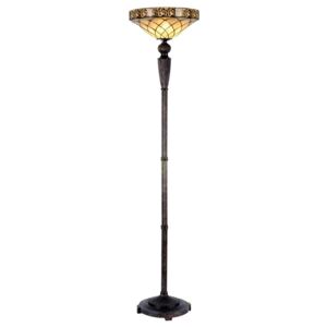 Stojací lampa Tiffany- Ø 41*179 cm 1x E27 / max Clayre & Eef
