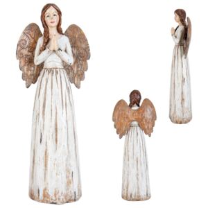 Bílý anděl - 33 cm