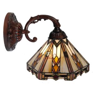 Nástěnná lampa Tiffany - Ø 26*23 cm