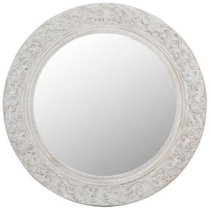 Kulaté zrcadlo s ornamenty - Ø 121*6 cm Clayre & Eef