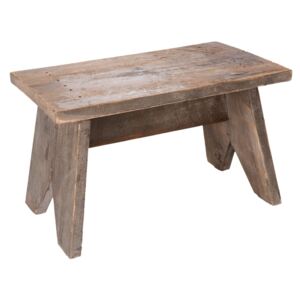 Dřevěná retro stolička - 34*18*22 cm Clayre & Eef