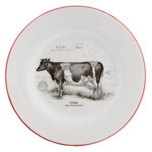 Mělký talíř Kráva Country side animal - Ø 26 cm