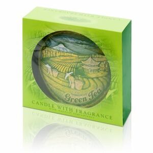 IDARY Svíčka Disk 130 mm Aromatic Green Tea