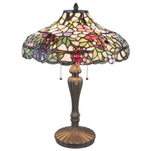 Stolní Tiffany lampa - Ø 46*60 cm Clayre & Eef