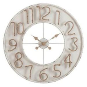 Nástěnné hodiny Jute Numbers - 60*6*60 cm J-Line