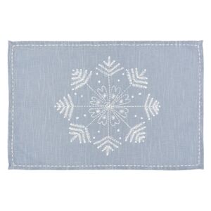 Textilní prostírání Winter Wishes - 48*33 cm - sada 6ks Clayre & Eef