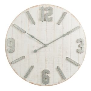 Dřevěné hodiny Paulowa - Ø 91 cm J-Line