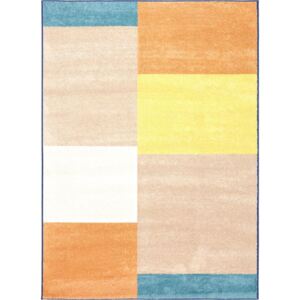 Dětský kusový koberec Agnella Eden Firka Len vícebarevný Rozměr: 160x220 cm