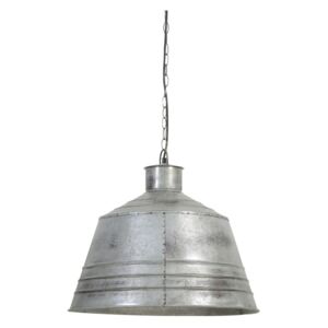 Závěsné světlo Brendy vintage stříbrné - Ø 55*50 cm