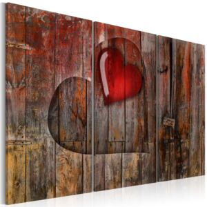 Obraz na plátně Bimago - Heart to heart 120x80 cm
