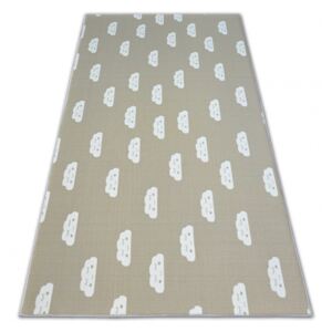 Balta Dětský kusový koberec CLOUDS Mráčky béžový 100 x 200