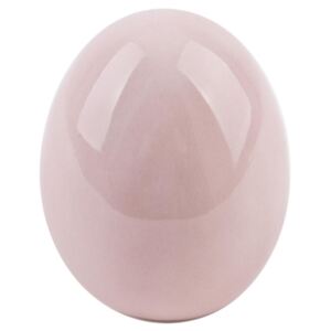 Perleťový fialový velikonoční zajíček - 5*9 cm Exner