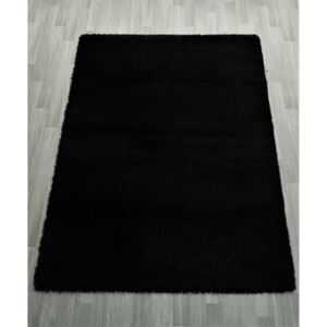 Kusový koberec Shaggy Plus 1074/ Black Rozměry: 160 x 230