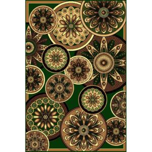 Balta Kusový koberec GOLD 389/32 zelený 80 x 150