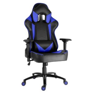Herní židle RACING PRO ZK-029 černo-modrá