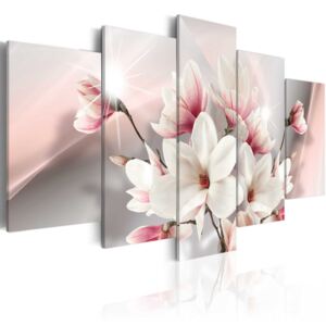 Obraz na plátně Bimago - Magnolia in bloom 100x50 cm
