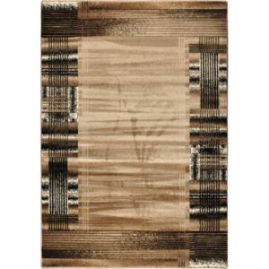 Moderní kusový koberec Metal 670A d.beige | hnědý Typ: 60x100 cm
