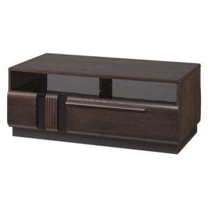 Konferenční stolek - PORTI 41, čokoládový dub