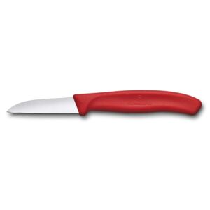 VICTORINOX Nůž na zeleninu Swiss Classic 6 cm červený