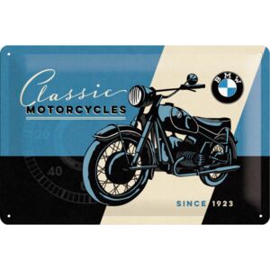 Nostalgic Art Plechová cedule – BMW (Classic motorcycles) 20x30 cm