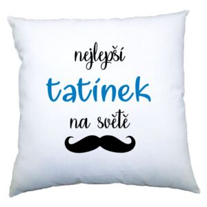 Polštářek - Nejlepší tatínek na světě 40 x 40 cm