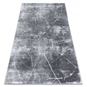 Moderní kusový koberec MEFE 2783 Mramor tmavě šedý Rozměr: 120x170 cm