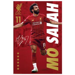 Plakát Liverpool FC: Mo Salah (61 x 91,5)