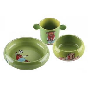 Lunasol - Dětský porcelánový set - Ben - 3 ks (450507)