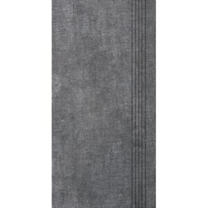 Schodovka Multi Tahiti tmavě šedá 30x60 cm mat DCKSE514.1