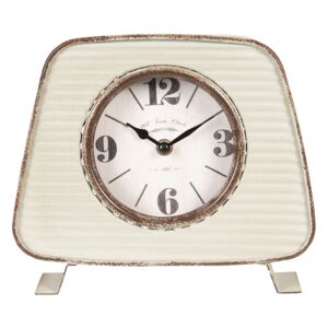Vintage stolní hodiny s patinou - 13*6*27 cm/1xAA