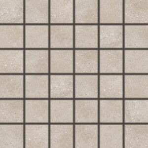 Mozaika Rako Betonico tmavě béžová 30x30 cm mat DDM06794.1