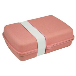ZUPERZOZIAL Bambusový box na jídlo s gumičkou růžový, Vemzu