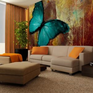 Fototapeta Bimago - Painted butterfly + lepidlo ZDARMA 400x270
