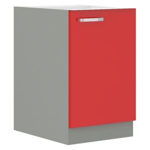 Kuchyňská skříňka spodní 60 cm 04 - HULK - Červená lesklá