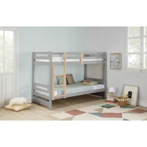 Aldo Dětská patrová postel ve skandinávském designu Sami light grey