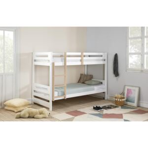 Aldo Dětská patrová postel ve skandinávském designu Sami white