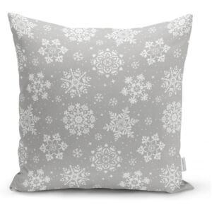 Vánoční povlak na polštář Minimalist Cushion Covers Snowflakes, 42 x 42 cm