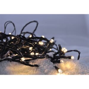 LED vánoční řetěz, 60 LED, 10m, přívod 3m, IP20, teplá bílá